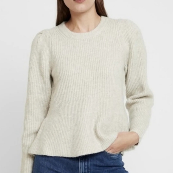Madewell Peplum Pullover Sweater - Picture 7 of 8